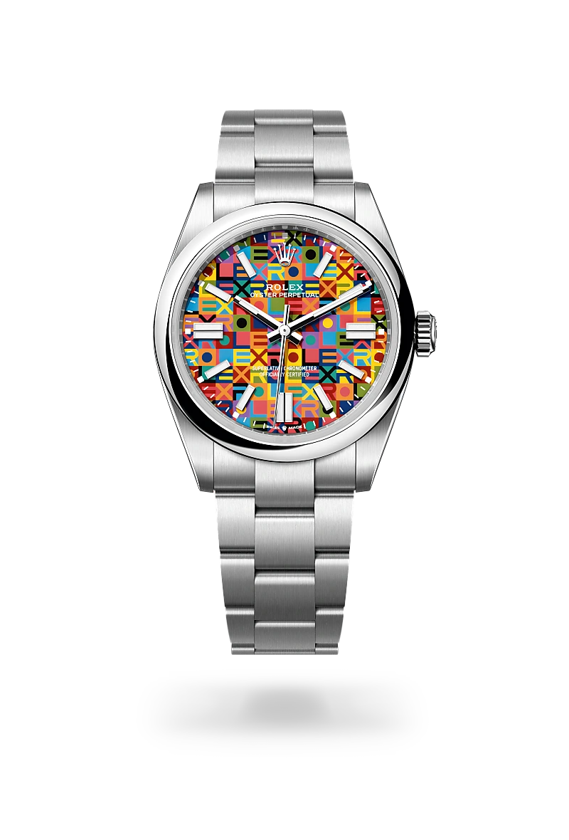 Rolex Oyster Perpetual in Acciaio Oystersteel, M134300-0010 - Verga 1947