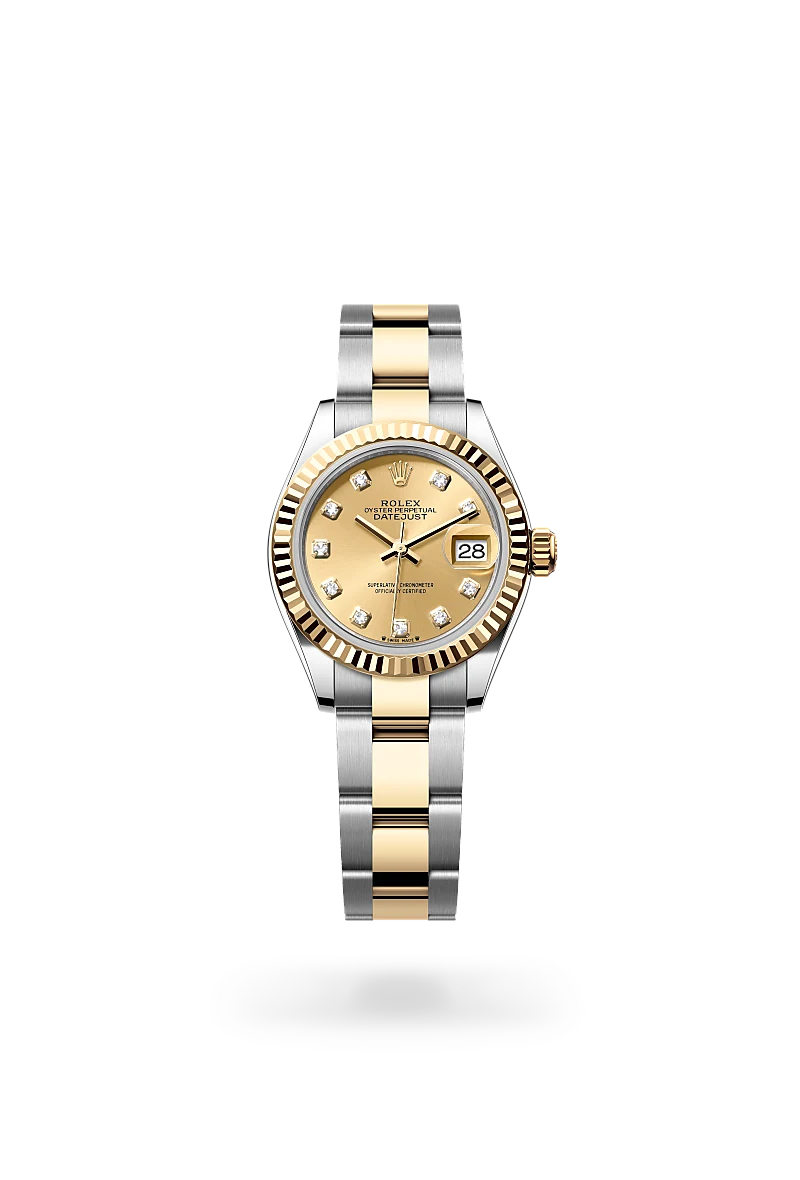 Rolex Lady-Datejust in Rolesor giallo (combinazione di acciaio Oystersteel e oro giallo), M279173-0012 - Verga 1947