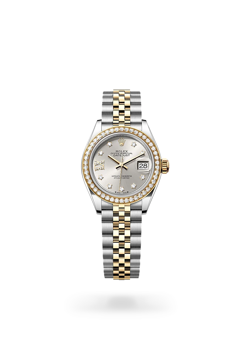 Rolex Lady-Datejust in Rolesor giallo (combinazione di acciaio Oystersteel e oro giallo), M279383RBR-0003 - Verga 1947
