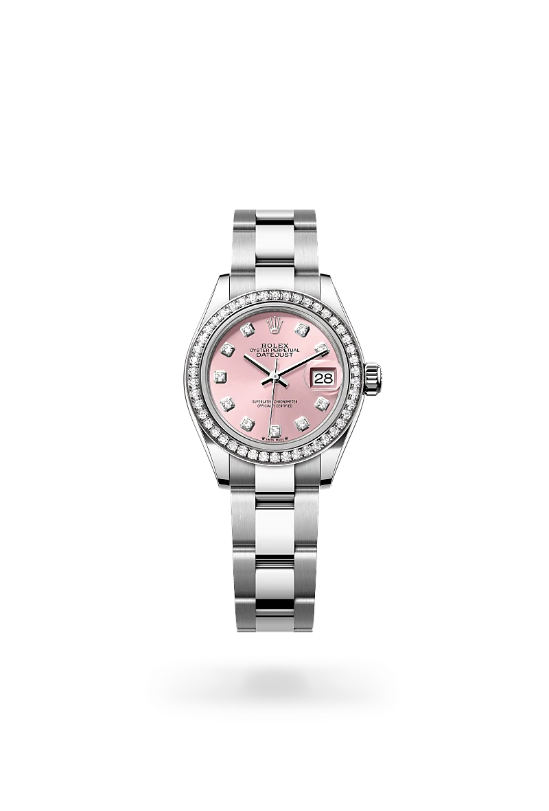 Rolex Lady-Datejust in Rolesor bianco (combinazione di acciaio Oystersteel e oro bianco), M279384RBR-0004 - Verga 1947