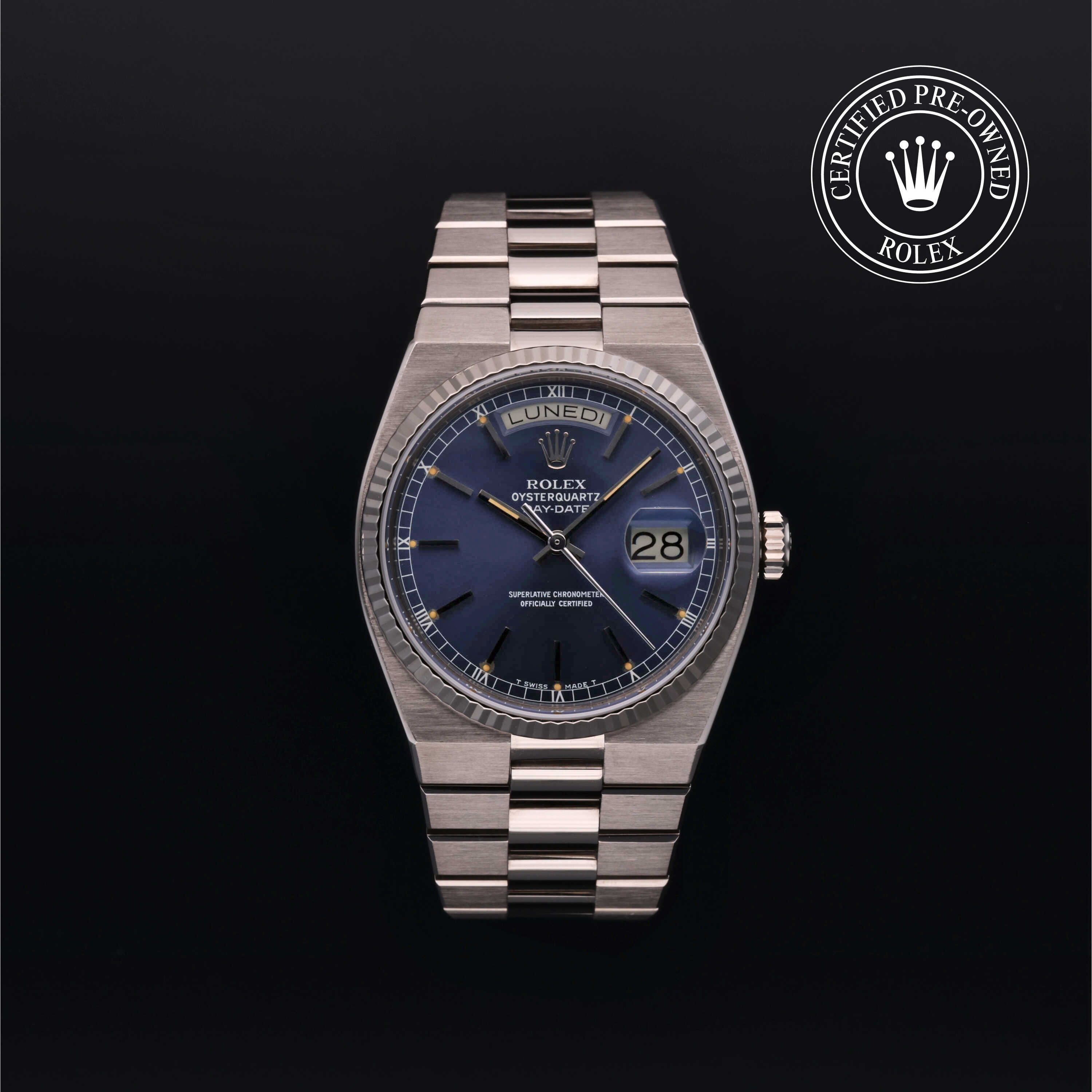 Rolex Certified Pre-Owned  36 in 18 ct white gold, 19019 | Verga 1947