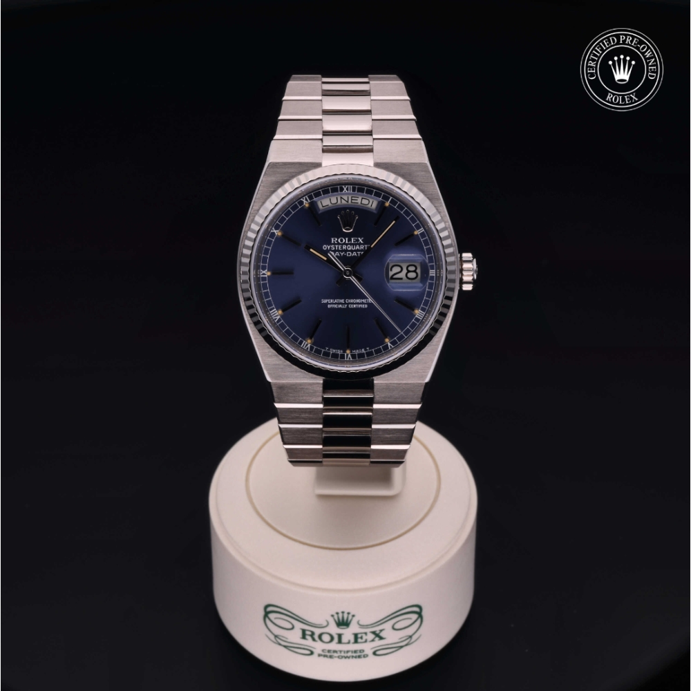 Rolex Certified Pre-Owned  36 in 18 ct white gold, 19019 | Verga 1947