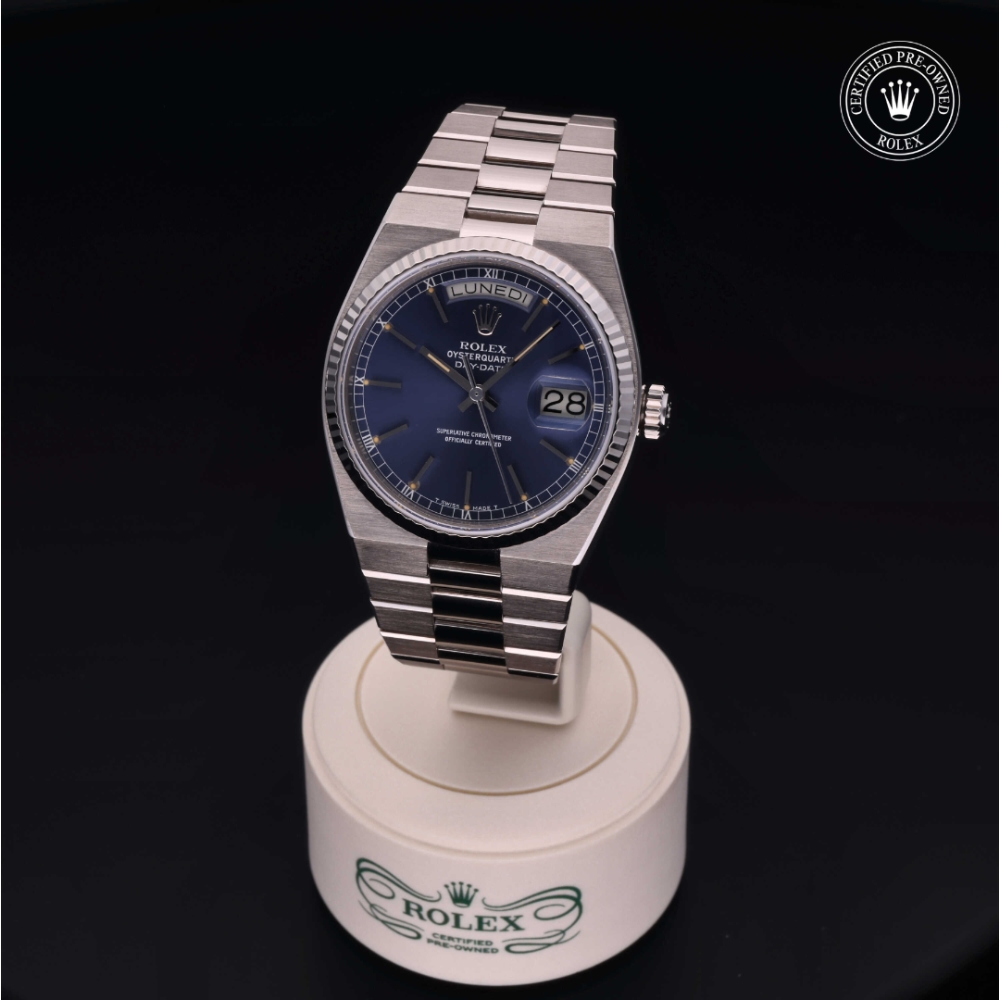 Rolex Certified Pre-Owned  36 in 18 ct white gold, 19019 | Verga 1947