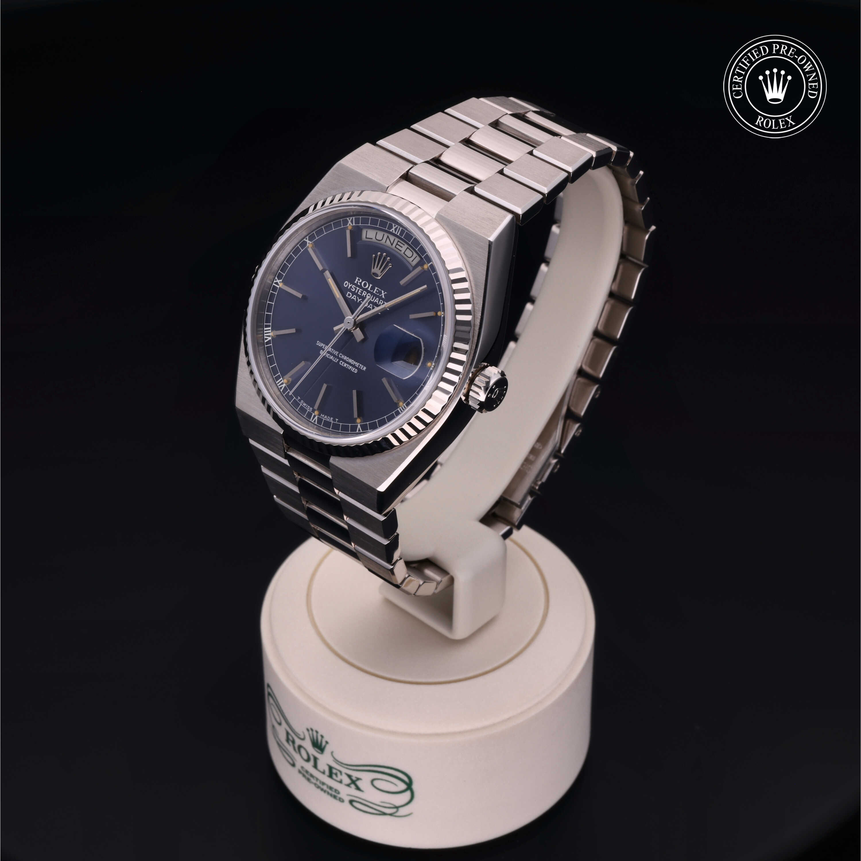 Rolex Certified Pre-Owned  36 in 18 ct white gold, 19019 | Verga 1947