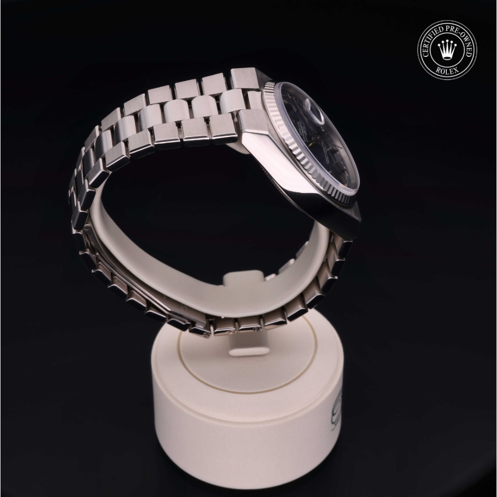 Rolex Certified Pre-Owned  36 in 18 ct white gold, 19019 | Verga 1947