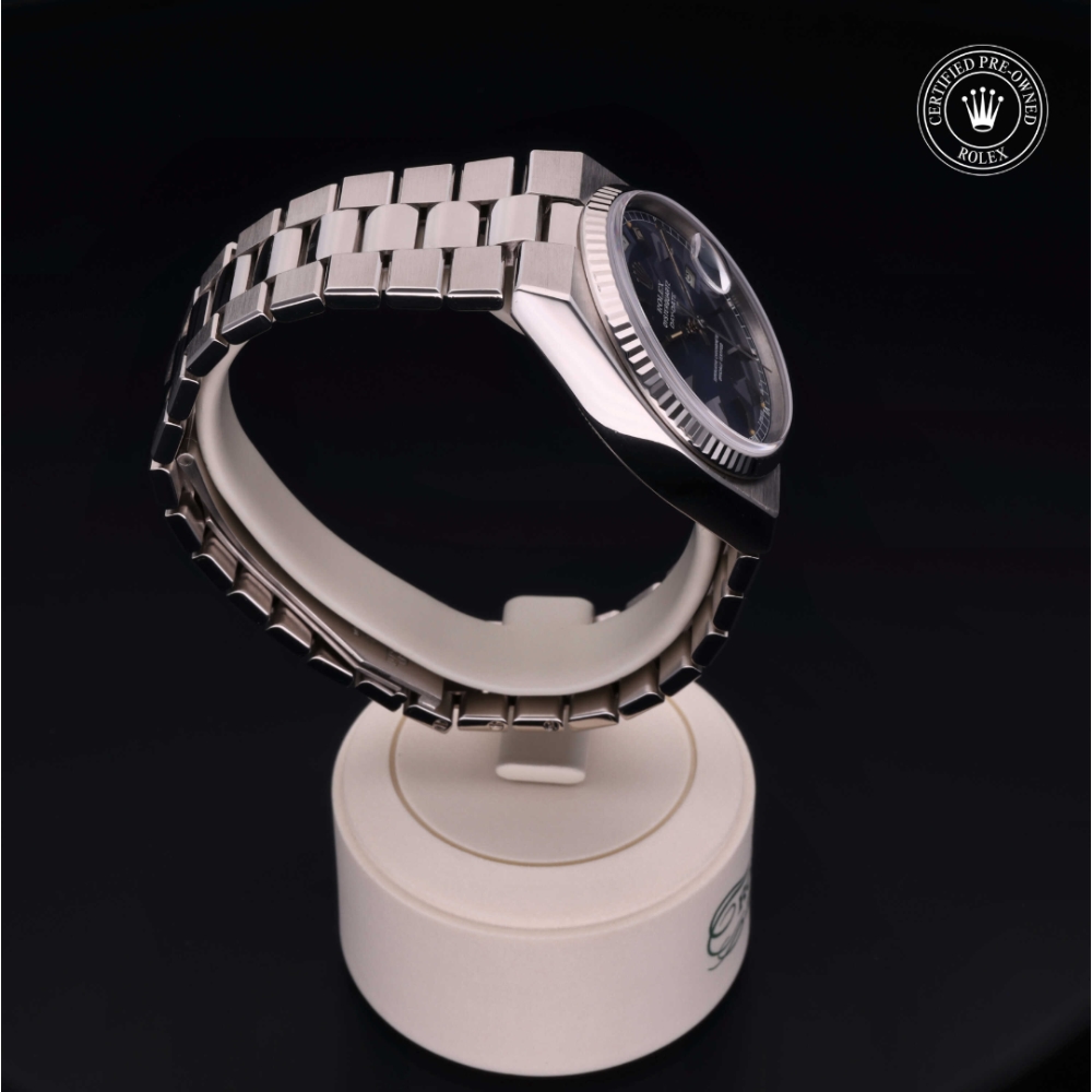 Rolex Certified Pre-Owned  36 in 18 ct white gold, 19019 | Verga 1947