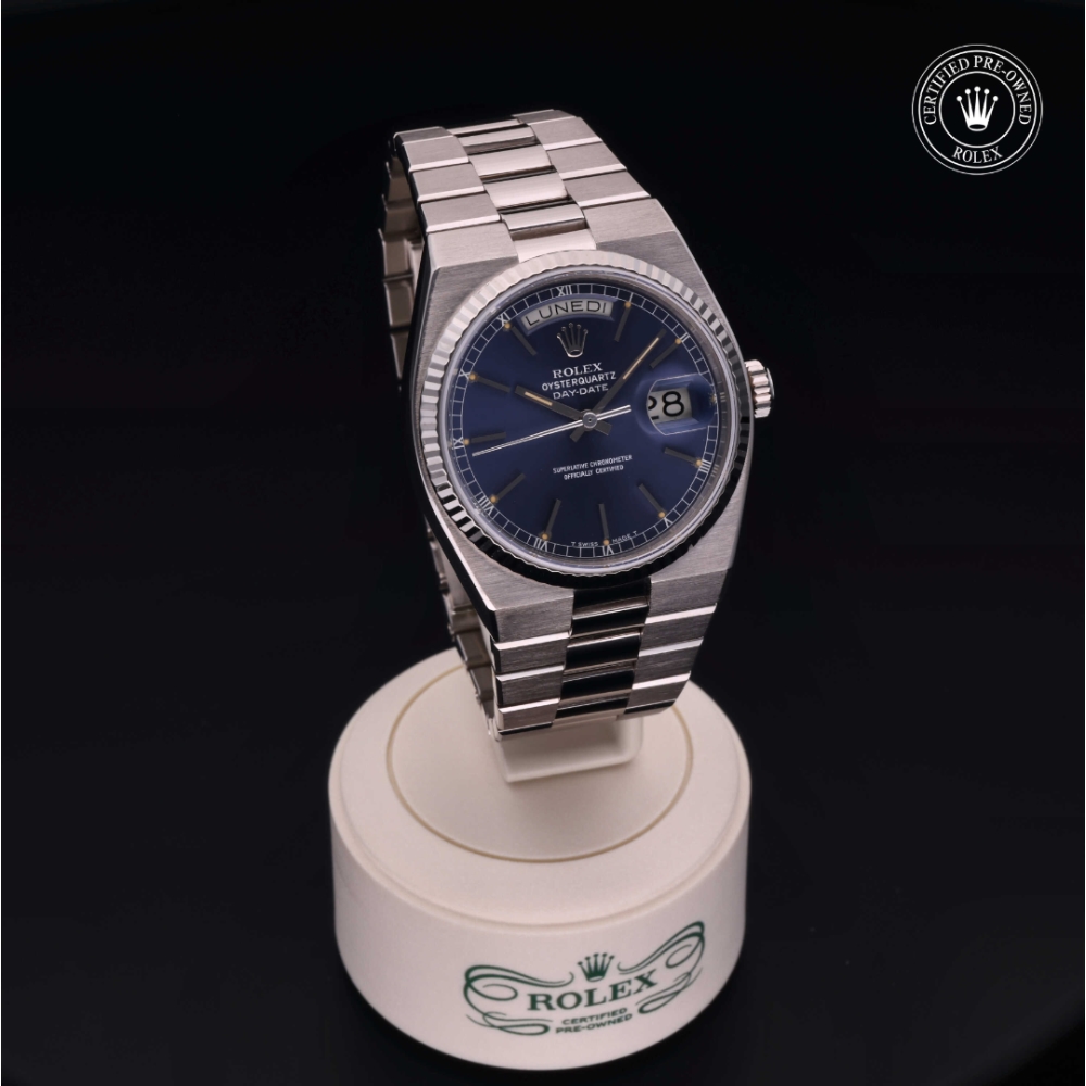 Rolex Certified Pre-Owned  36 in 18 ct white gold, 19019 | Verga 1947