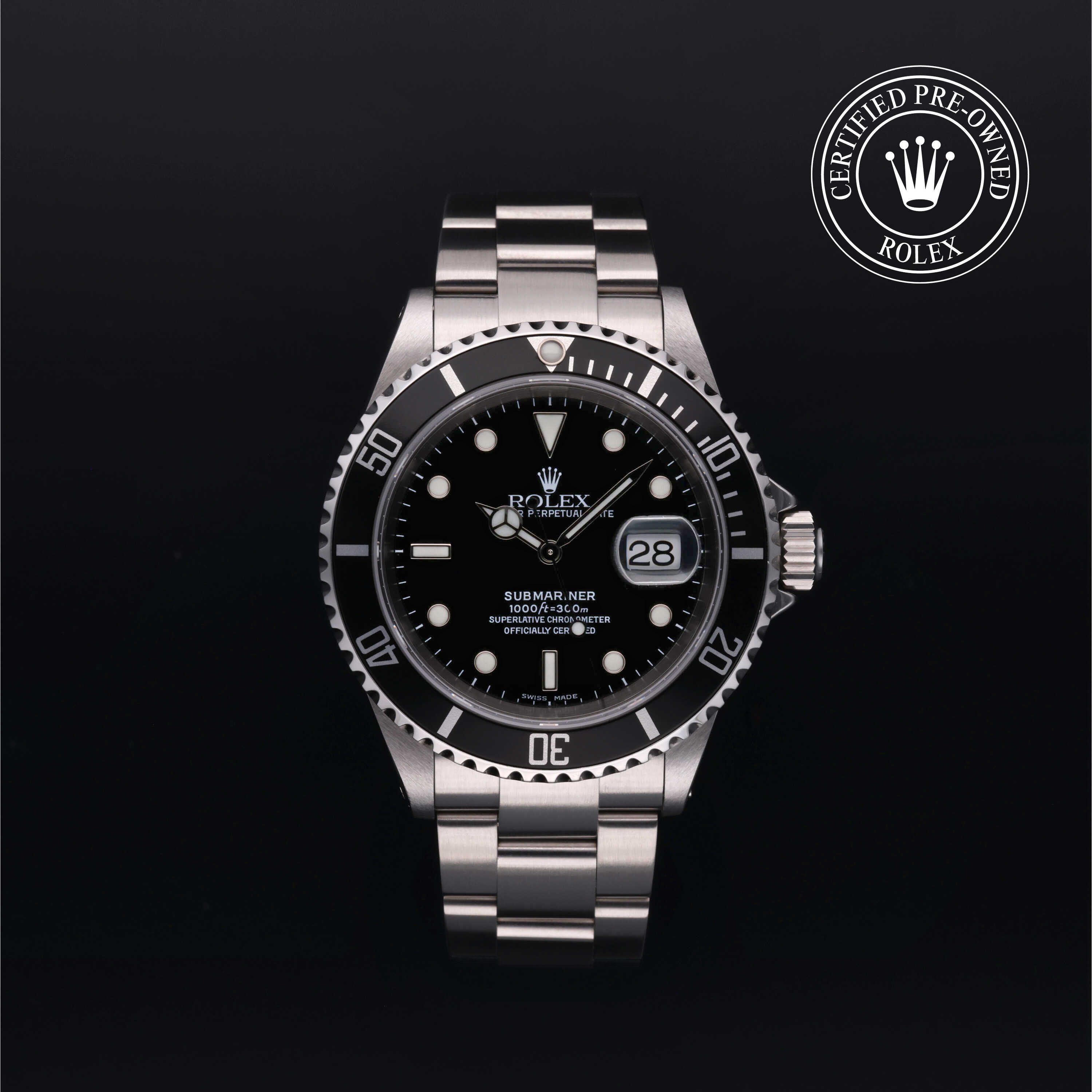 Rolex Certified Pre-Owned Date 40 in acciaio Oystersteel, 16610 | Verga 1947