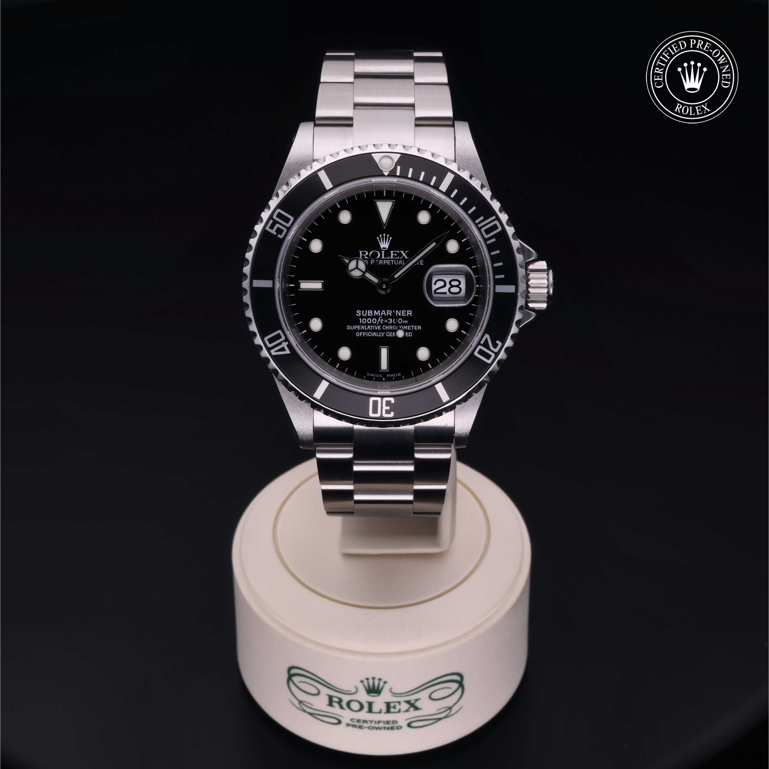 Rolex Certified Pre-Owned Date 40 in acciaio Oystersteel, 16610 | Verga 1947
