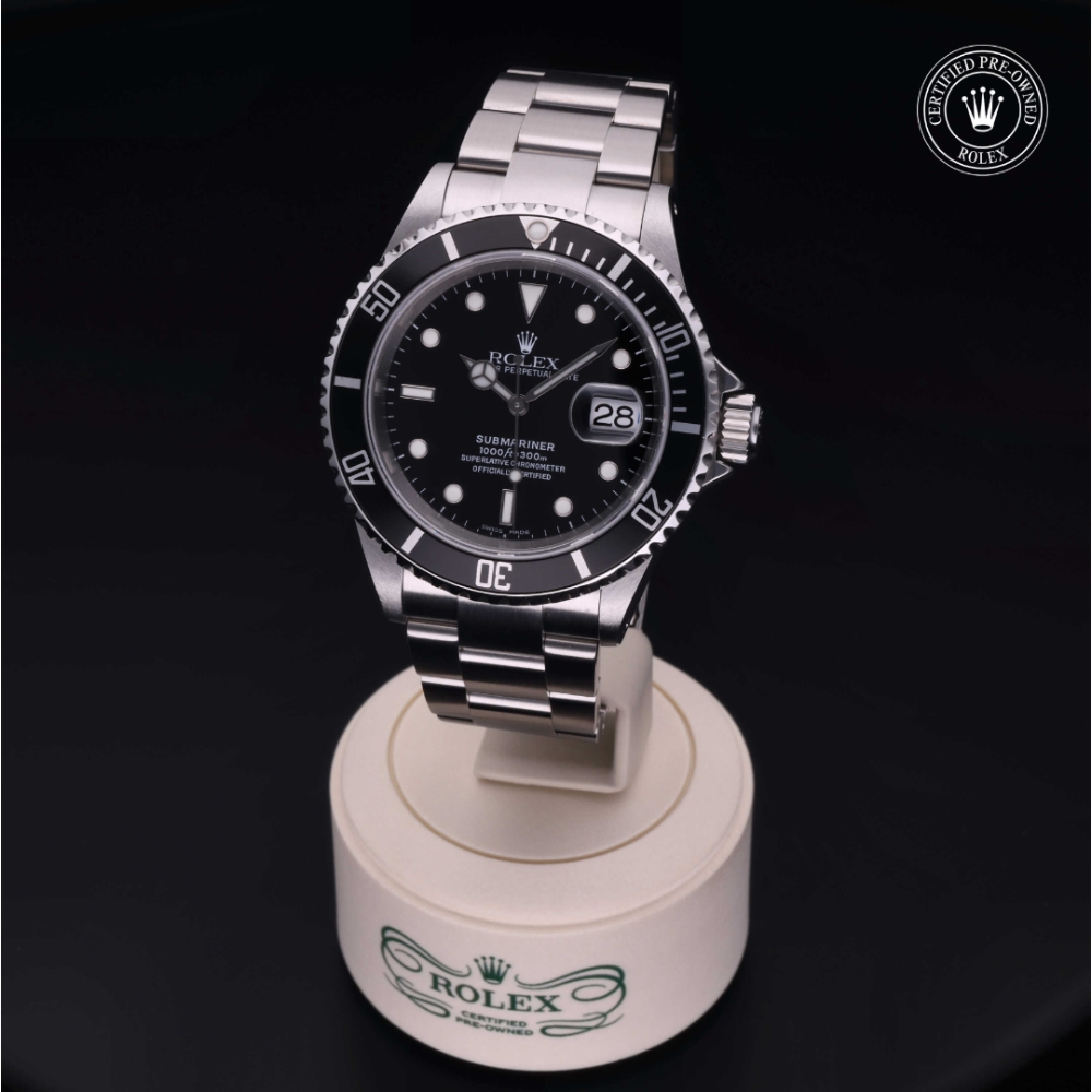 Rolex Certified Pre-Owned Date 40 in acciaio Oystersteel, 16610 | Verga 1947