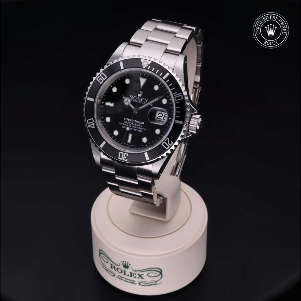 Rolex Certified Pre-Owned Date 40 in acciaio Oystersteel, 16610 | Verga 1947