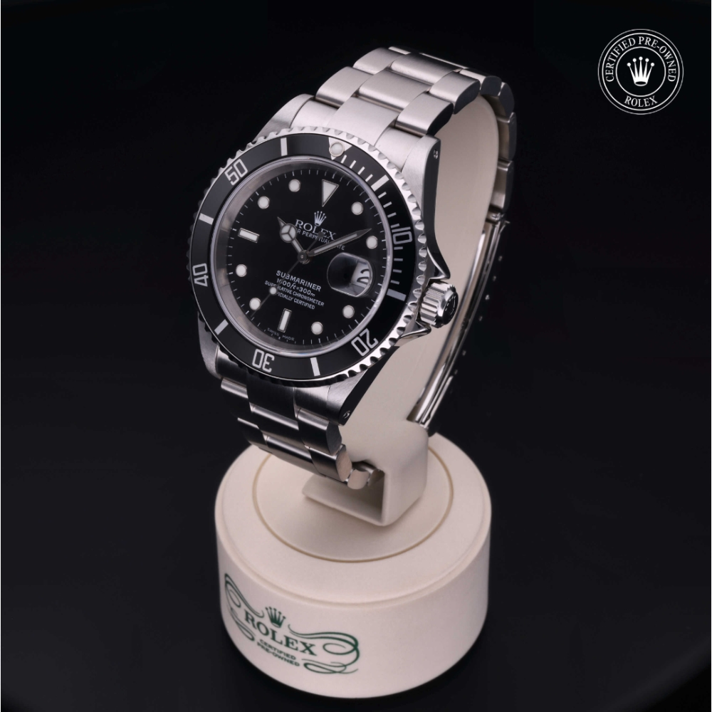Rolex Certified Pre-Owned Date 40 in acciaio Oystersteel, 16610 | Verga 1947