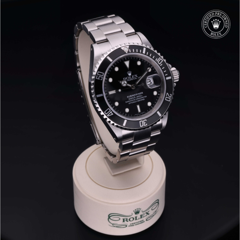 Rolex Certified Pre-Owned Date 40 in acciaio Oystersteel, 16610 | Verga 1947