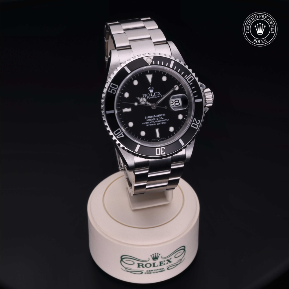 Rolex Certified Pre-Owned Date 40 in acciaio Oystersteel, 16610 | Verga 1947