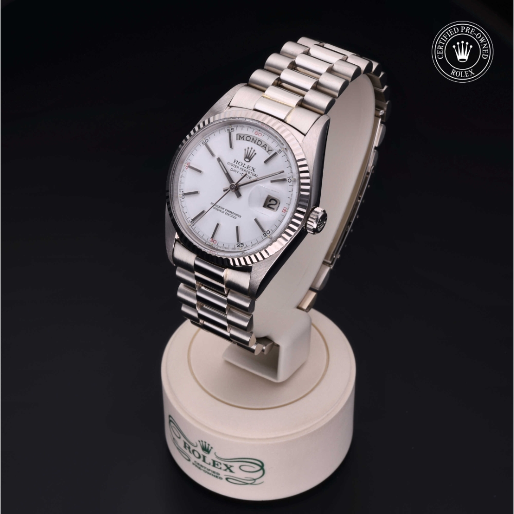 Rolex Certified Pre-Owned  36 in oro bianco 18 ct, 1803/9 | Verga 1947