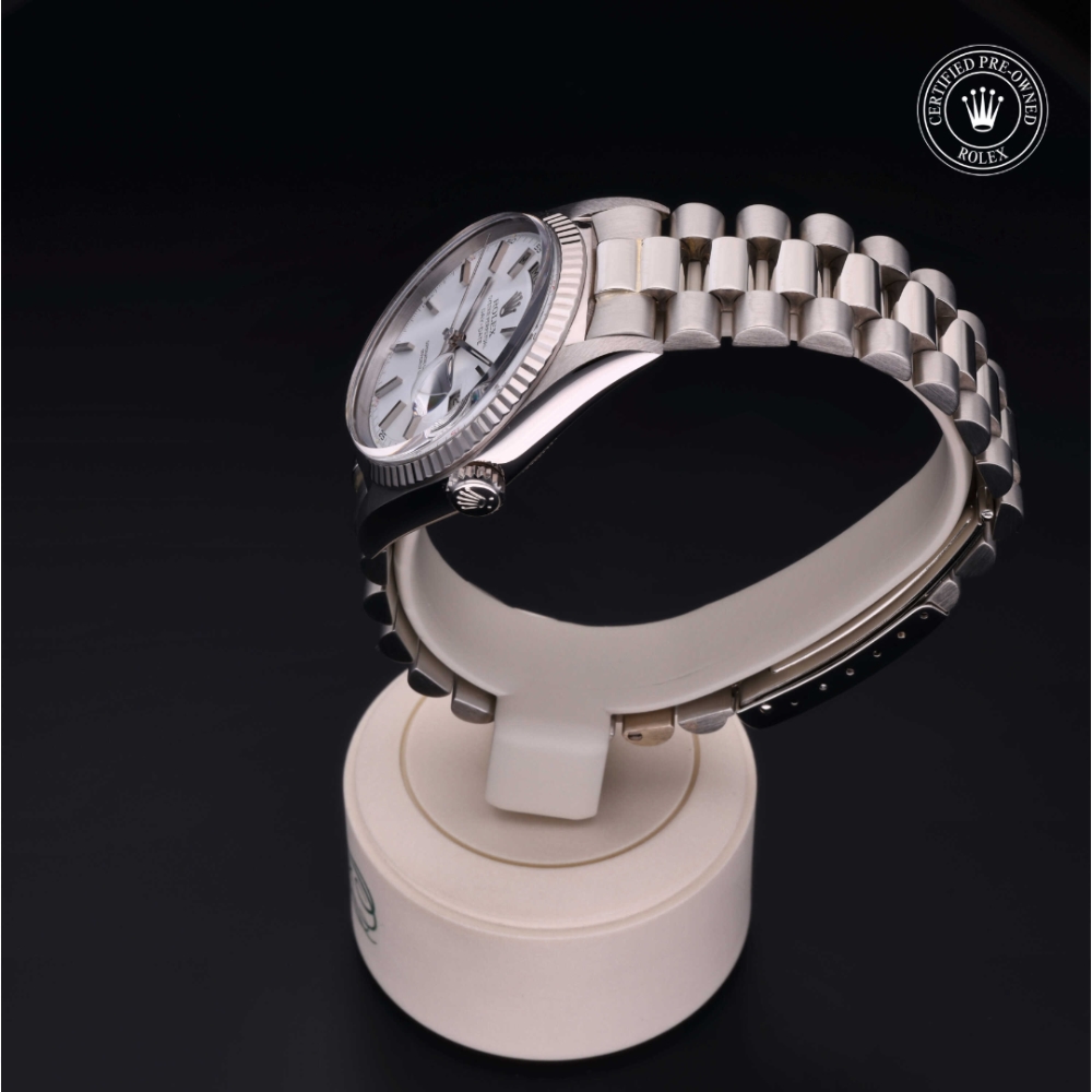 Rolex Certified Pre-Owned  36 in oro bianco 18 ct, 1803/9 | Verga 1947