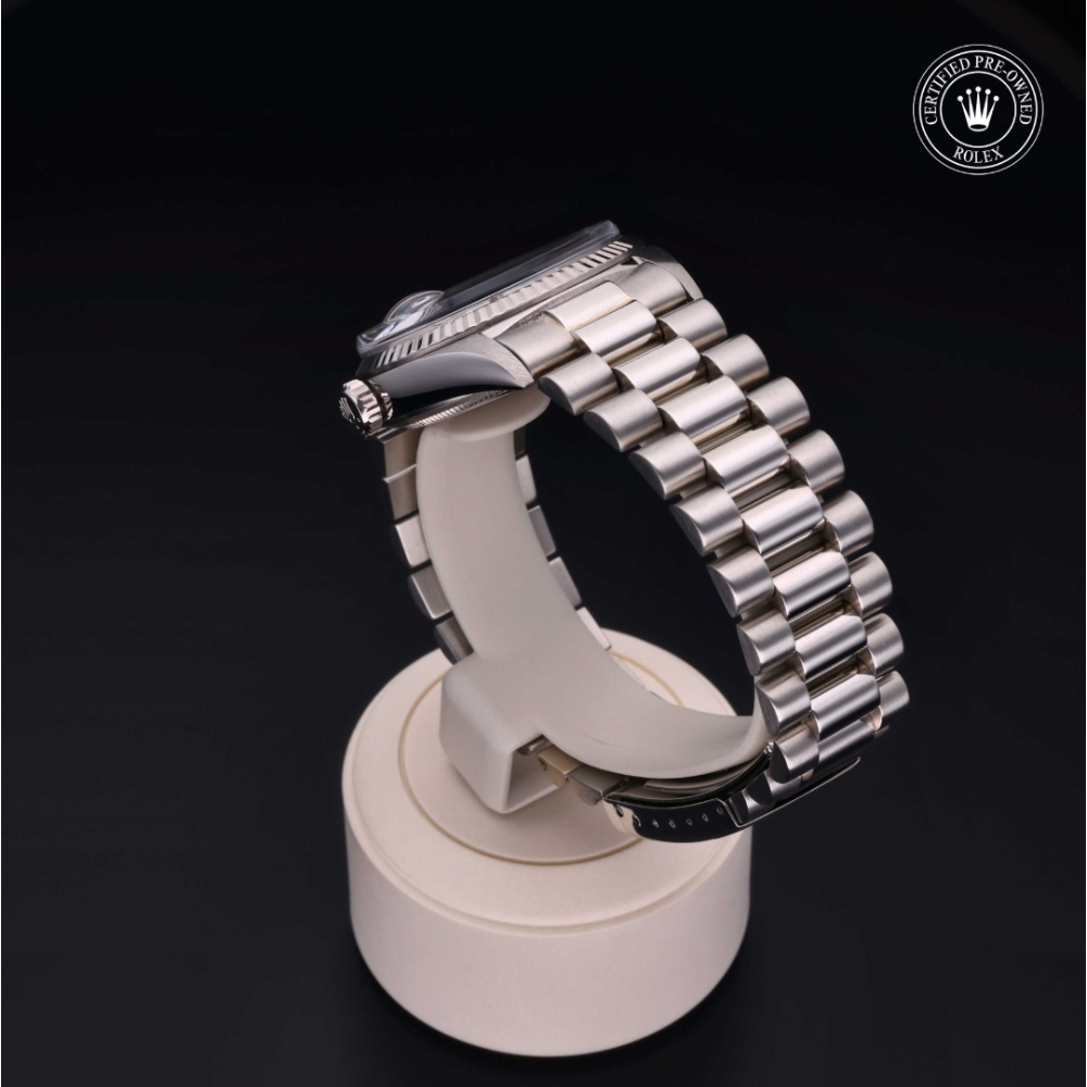 Rolex Certified Pre-Owned  36 in oro bianco 18 ct, 1803/9 | Verga 1947