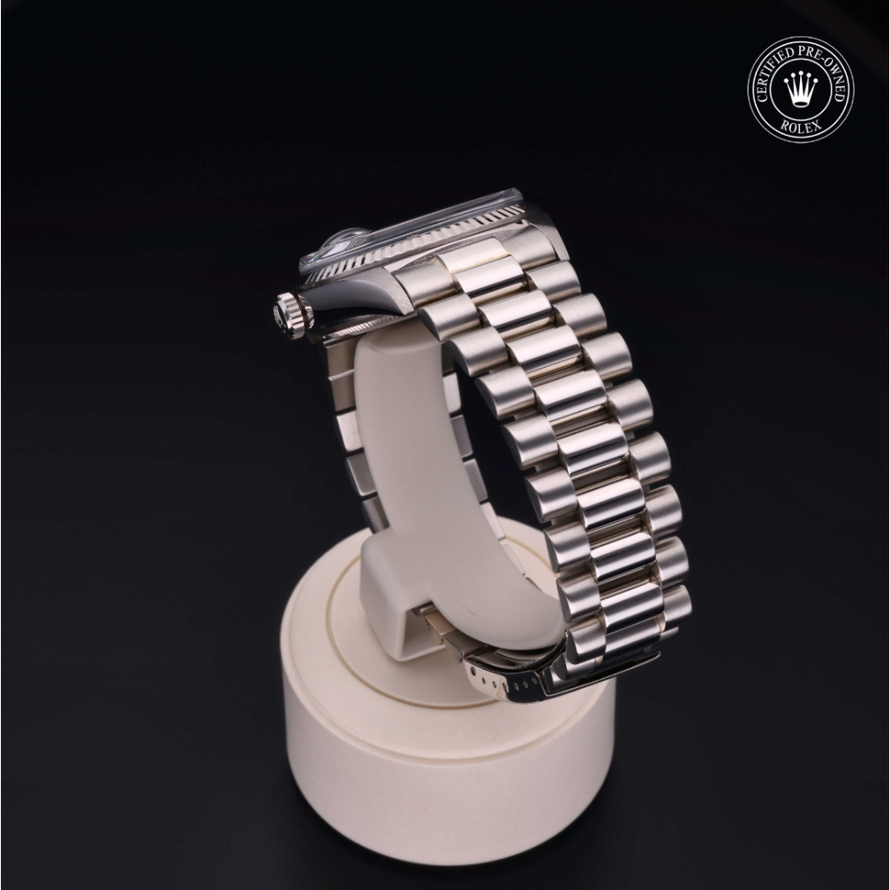 Rolex Certified Pre-Owned  36 in oro bianco 18 ct, 1803/9 | Verga 1947