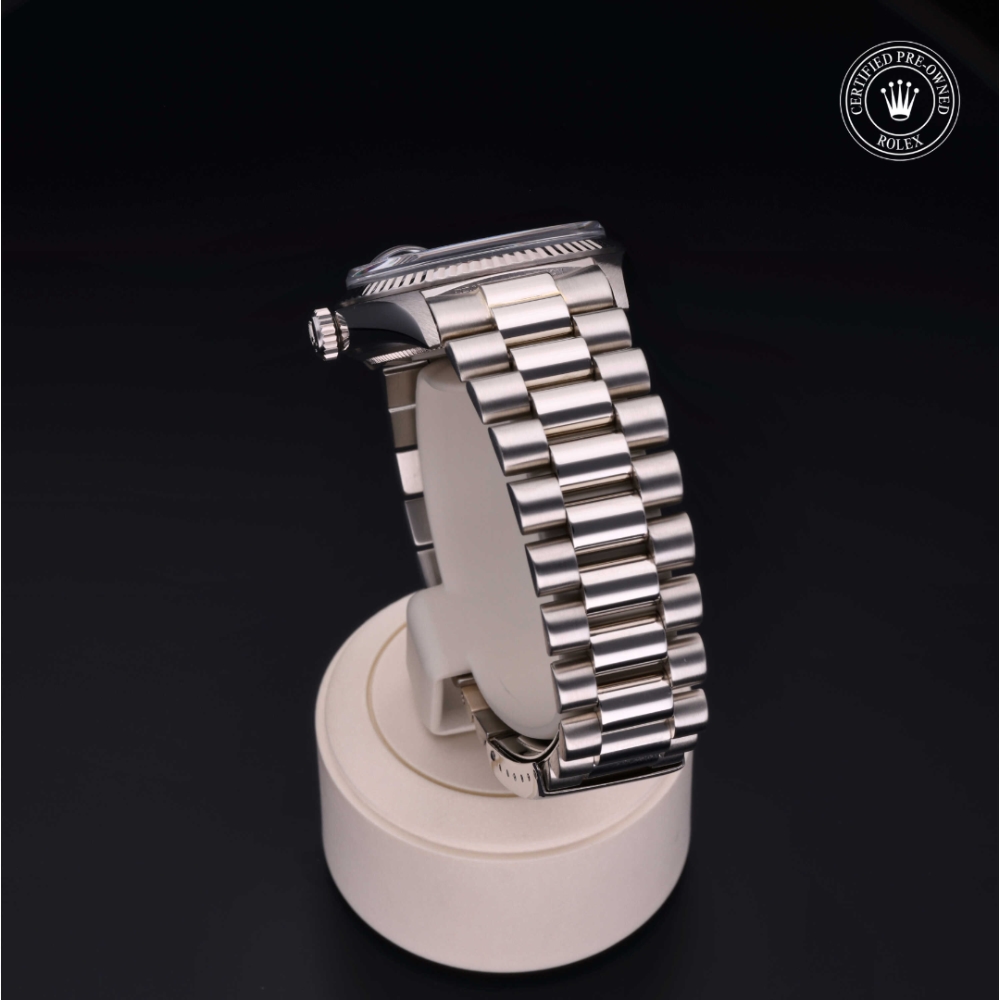 Rolex Certified Pre-Owned  36 in oro bianco 18 ct, 1803/9 | Verga 1947