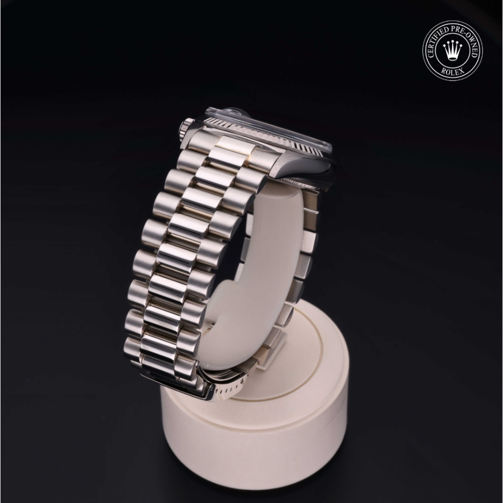 Rolex Certified Pre-Owned  36 in oro bianco 18 ct, 1803/9 | Verga 1947