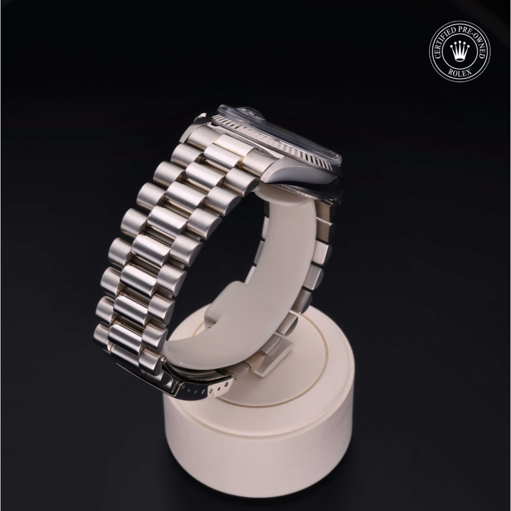 Rolex Certified Pre-Owned  36 in oro bianco 18 ct, 1803/9 | Verga 1947