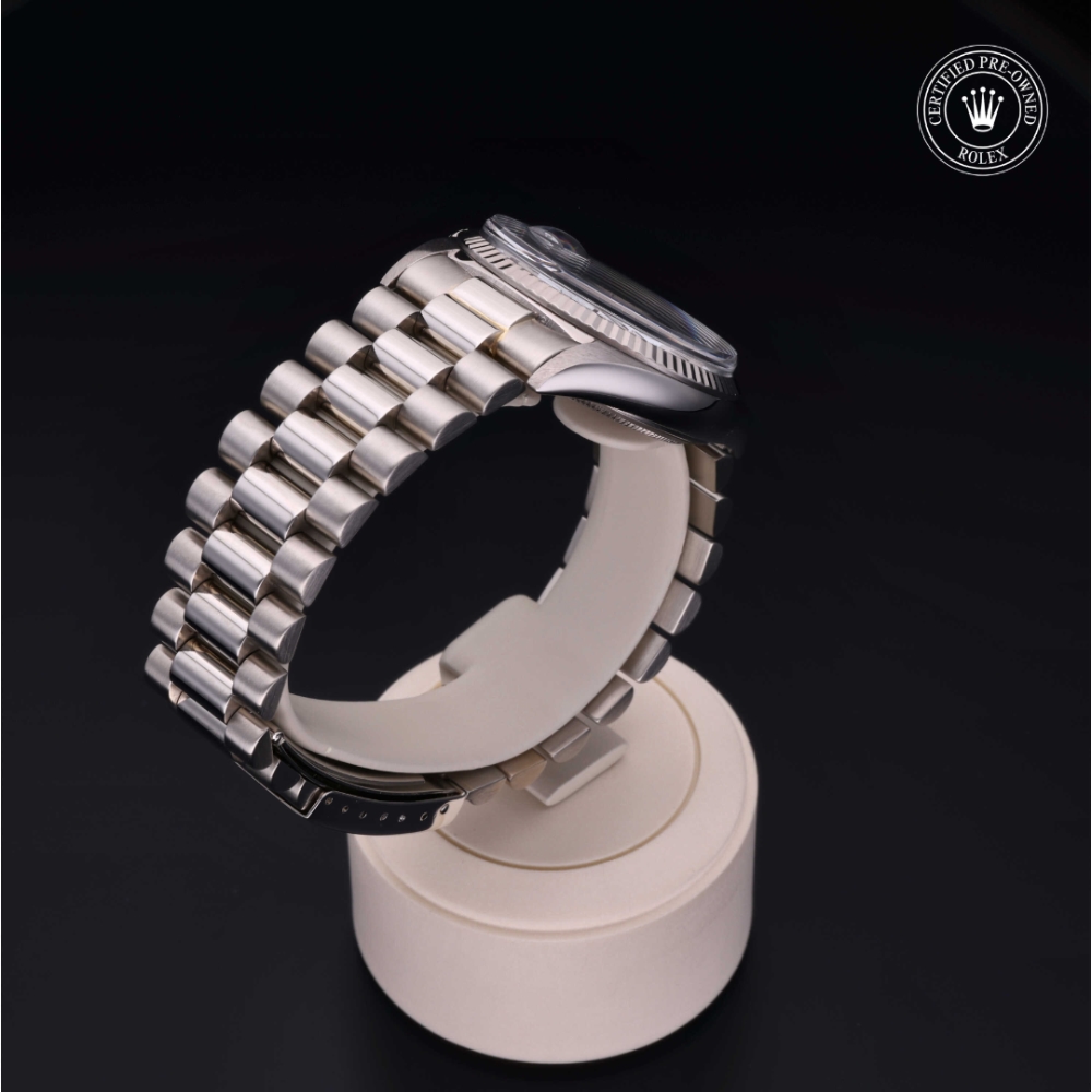 Rolex Certified Pre-Owned  36 in oro bianco 18 ct, 1803/9 | Verga 1947