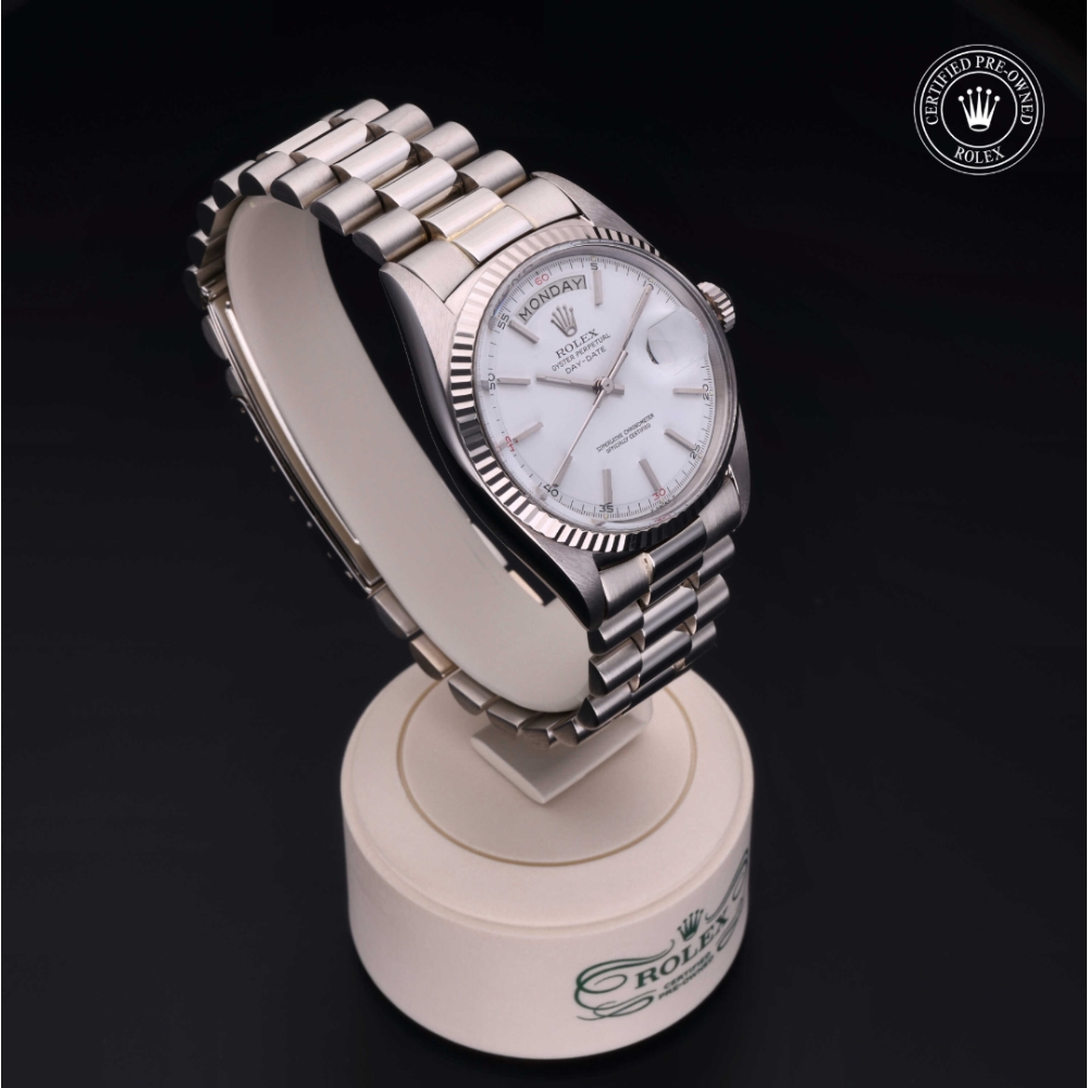 Rolex Certified Pre-Owned  36 in oro bianco 18 ct, 1803/9 | Verga 1947