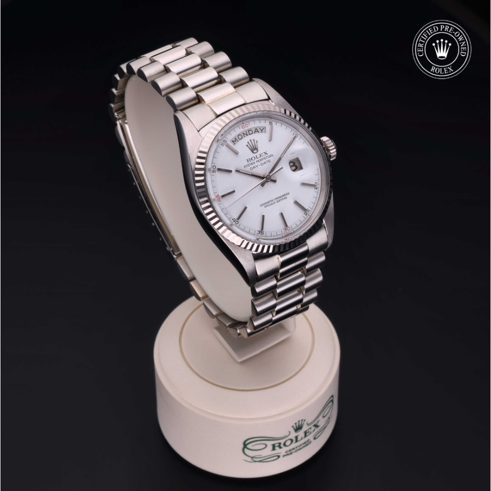 Rolex Certified Pre-Owned  36 in oro bianco 18 ct, 1803/9 | Verga 1947