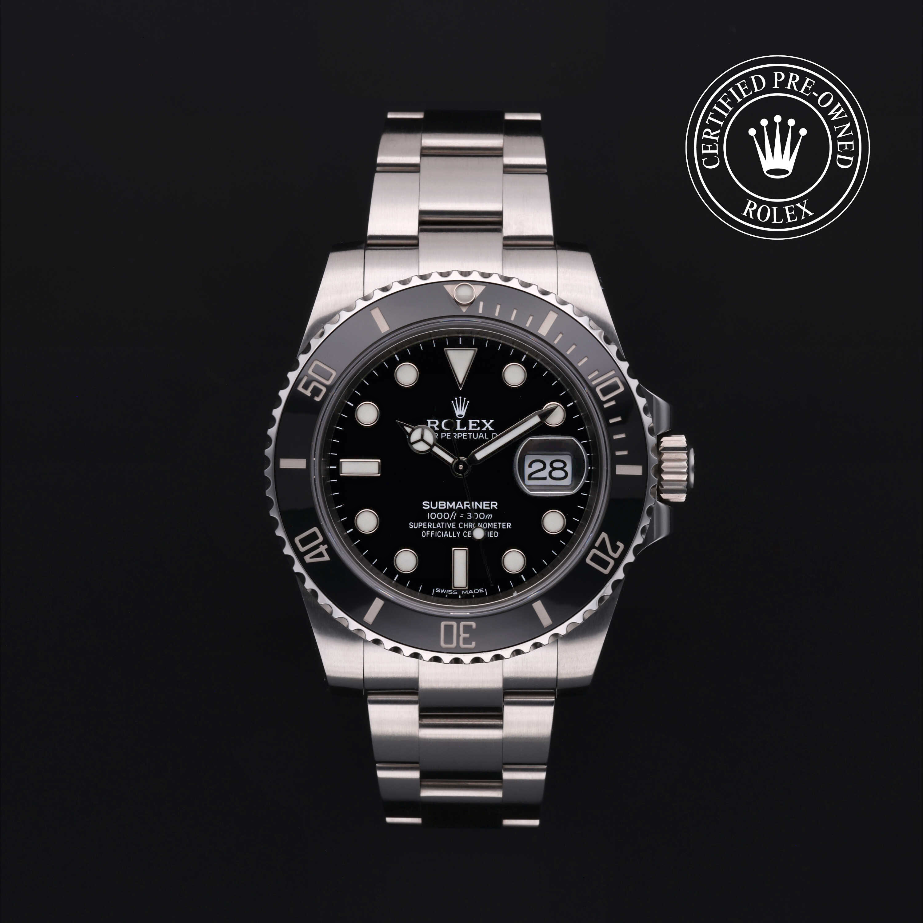 Rolex Certified Pre-Owned Date 40 in Steel, 116610LN | Verga 1947