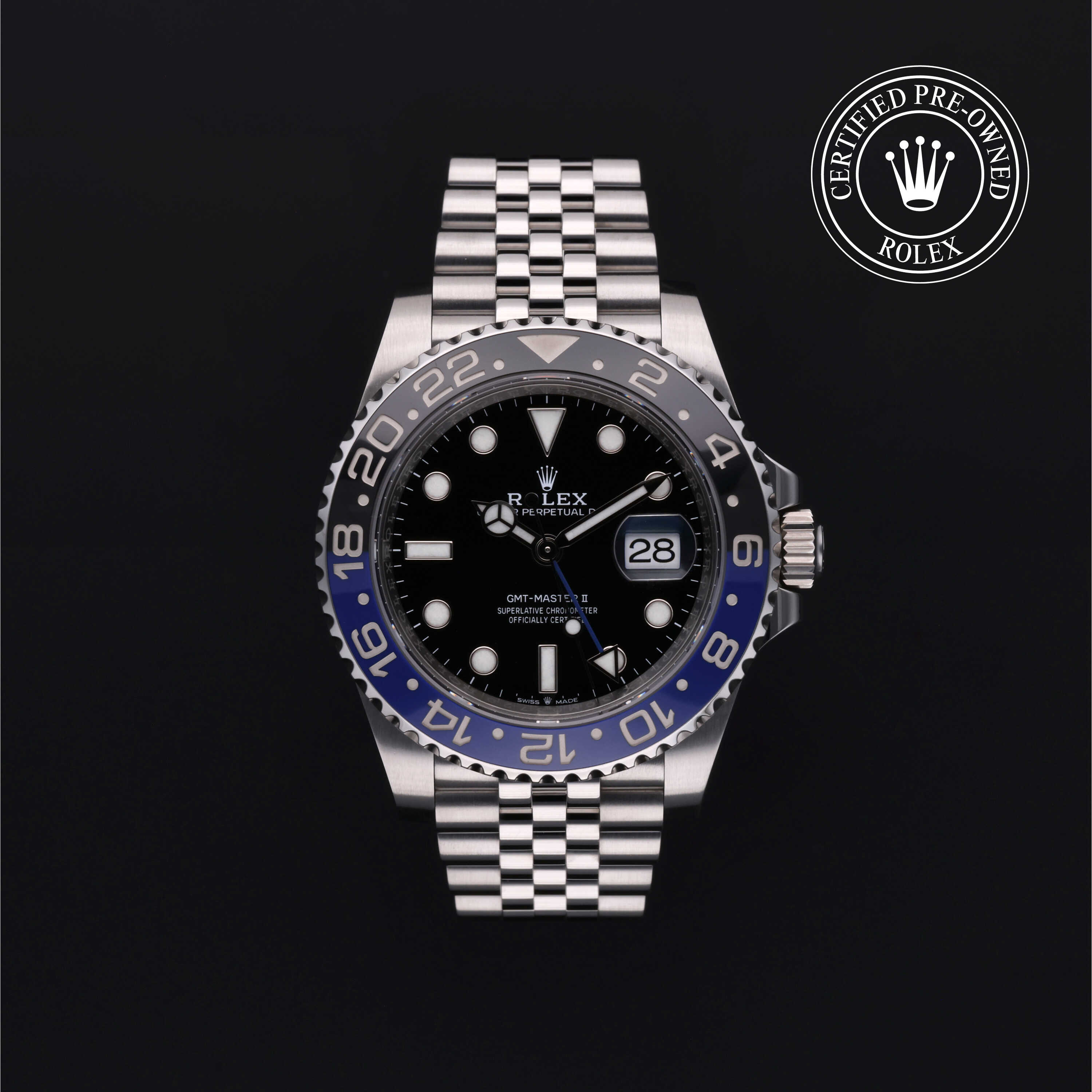 Rolex Certified Pre-Owned  40 in Steel, 126710BLNR | Verga 1947