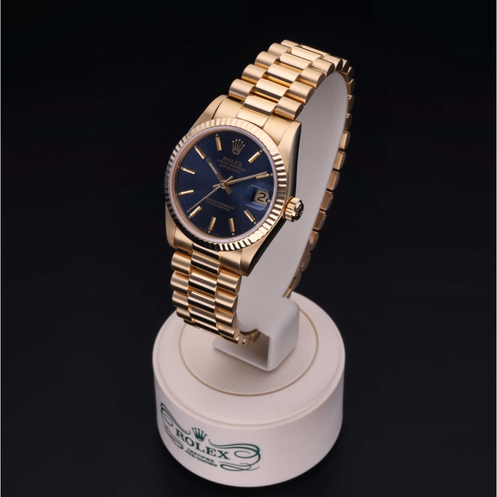 Rolex Certified Pre-Owned Oyster Perpetual 31 in Gold 18 Carat Yellow, 68278 | Verga 1947