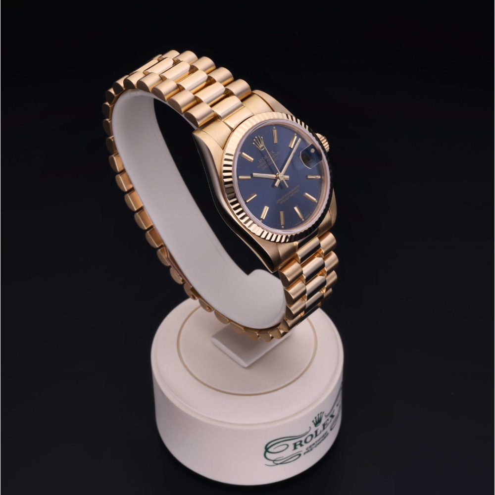 Rolex Certified Pre-Owned Oyster Perpetual 31 in Gold 18 Carat Yellow, 68278 | Verga 1947