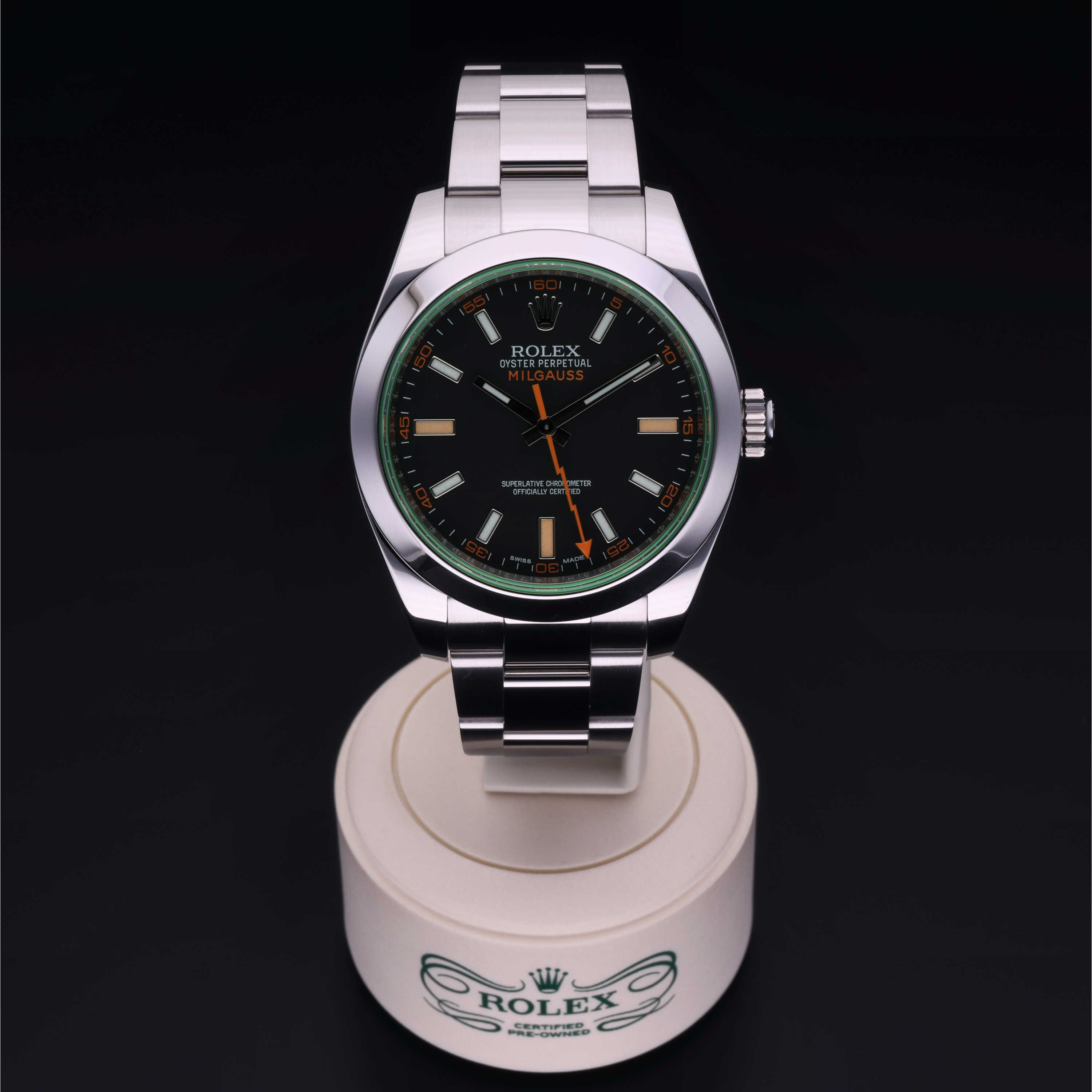 Rolex Certified Pre-Owned  40 in Steel, 116400GV | Verga 1947