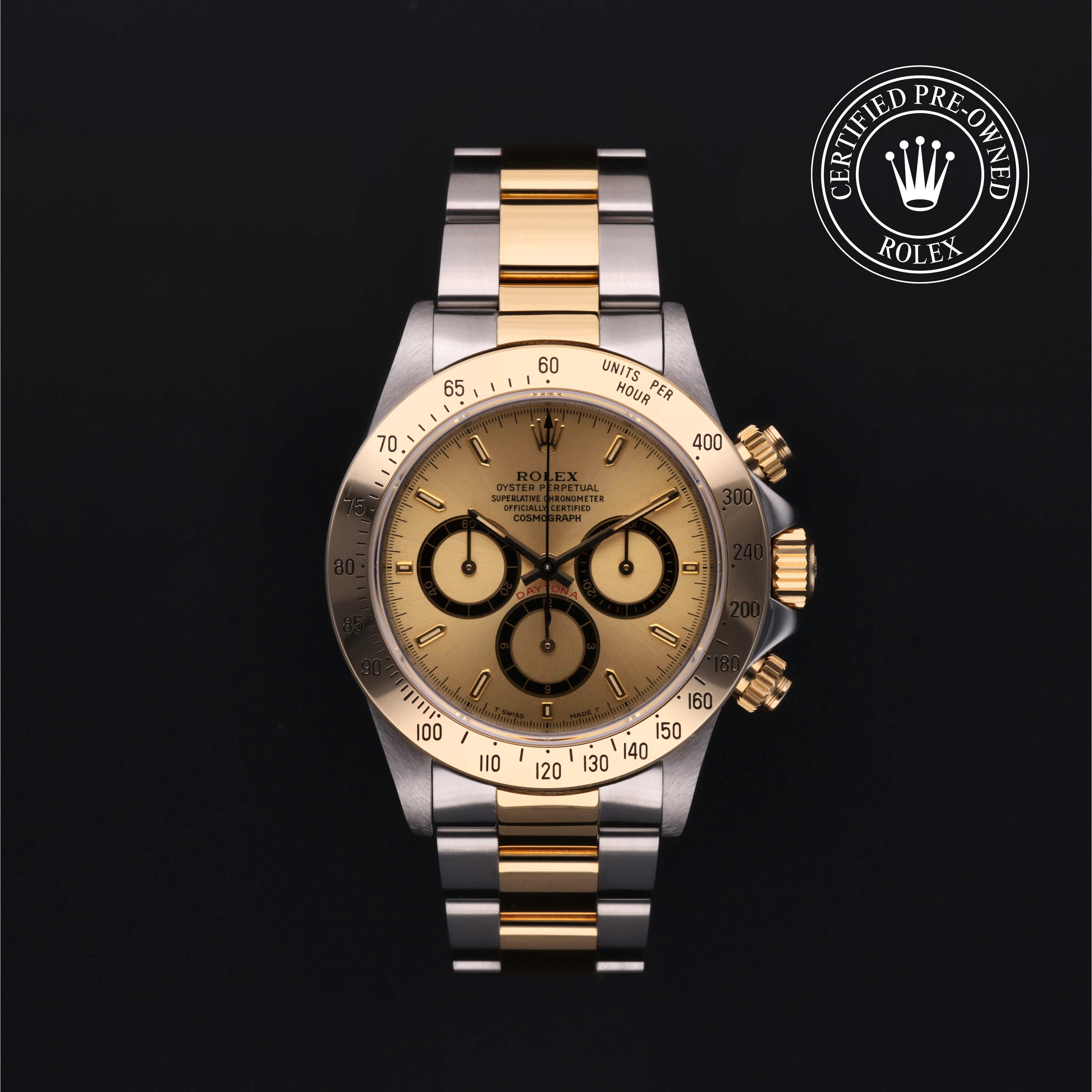 Rolex Certified Pre-Owned  40 in Rolesor 18 Carat Yellow, 16523 | Verga 1947