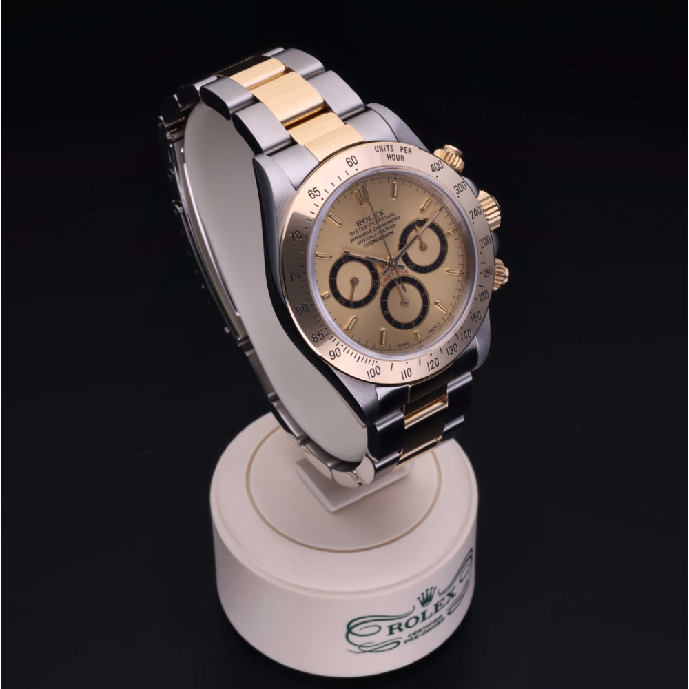 Rolex Certified Pre-Owned  40 in Rolesor 18 Carat Yellow, 16523 | Verga 1947