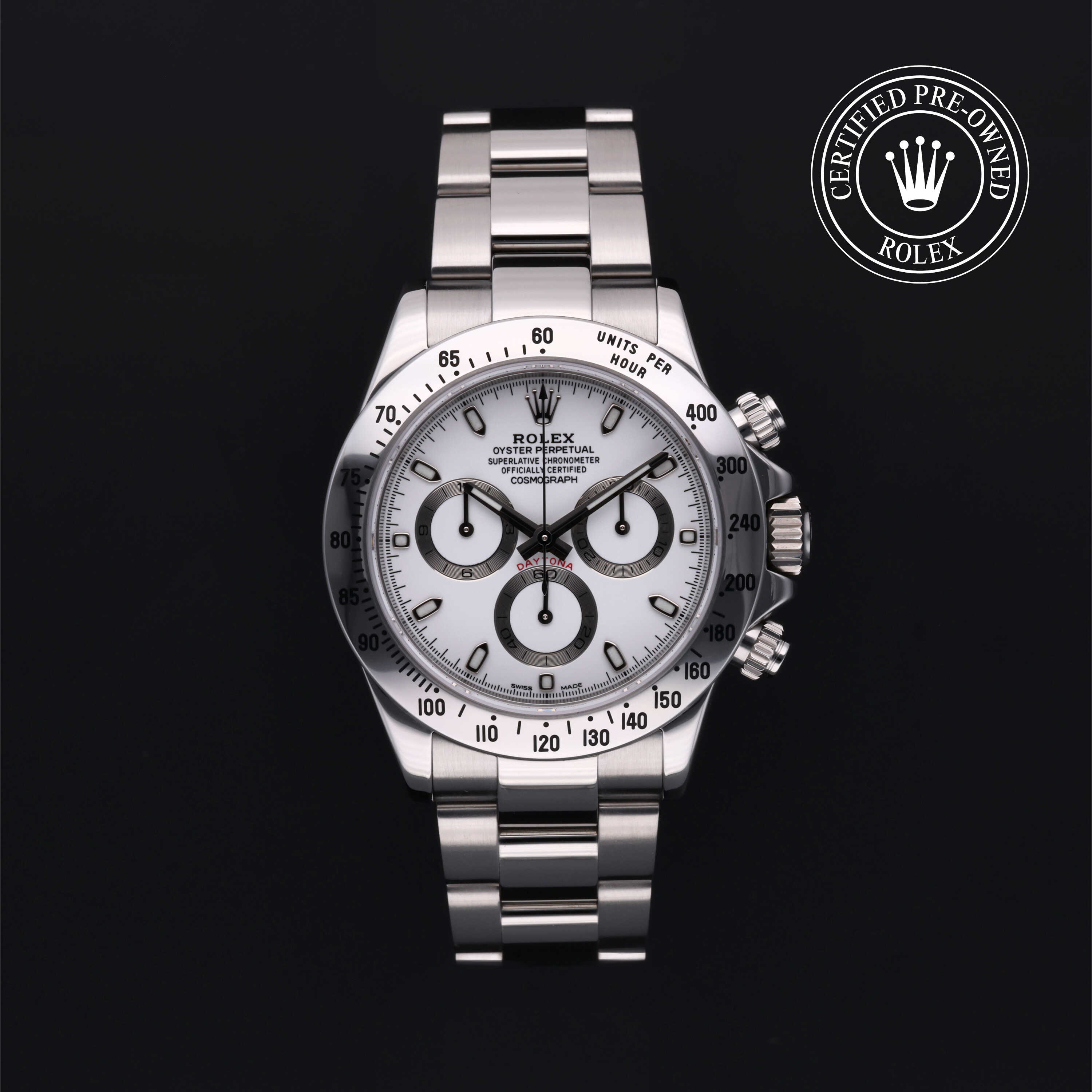 Rolex Certified Pre-Owned  40 in Acciaio, 116520 | Verga 1947