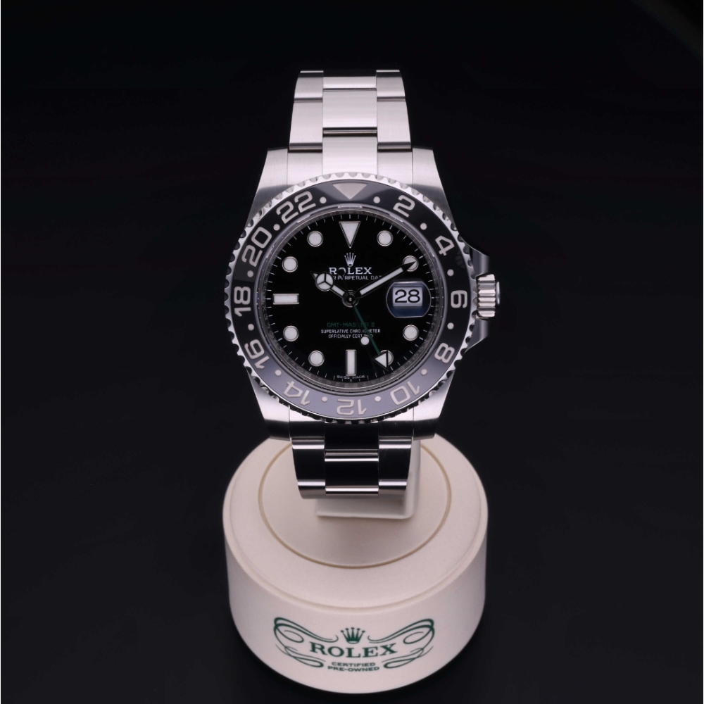 Rolex Certified Pre-Owned Oyster Perpetual 40 in Steel, 116710LN | Verga 1947