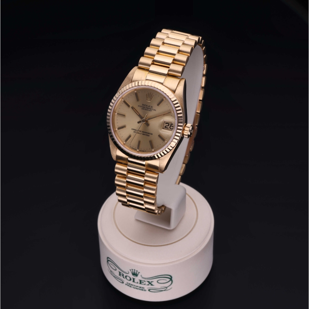 Rolex Certified Pre-Owned  31 in Gold 18 Carat Yellow, 68278 | Verga 1947