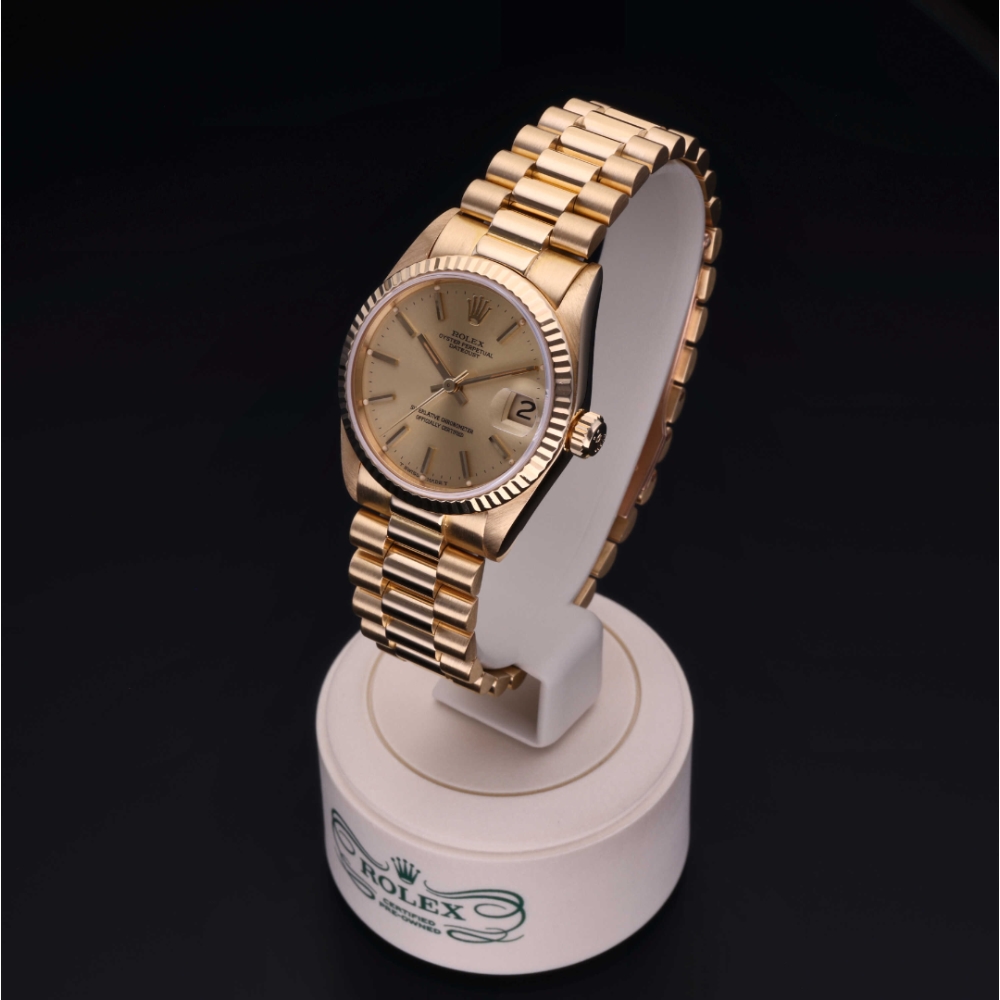 Rolex Certified Pre-Owned  31 in Gold 18 Carat Yellow, 68278 | Verga 1947