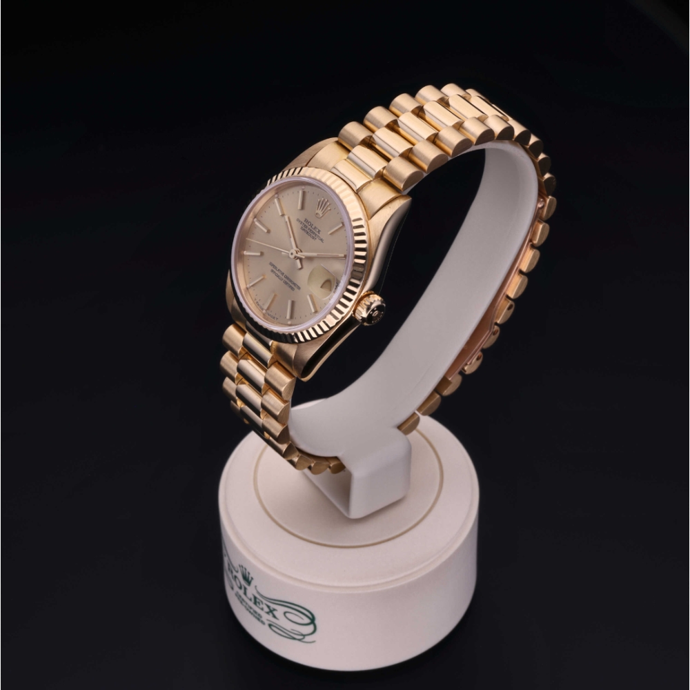 Rolex Certified Pre-Owned  31 in Gold 18 Carat Yellow, 68278 | Verga 1947