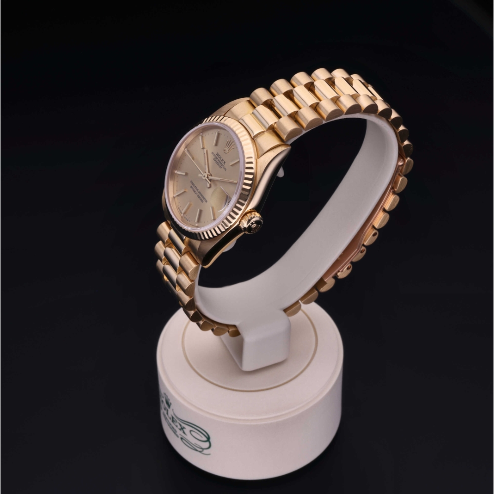 Rolex Certified Pre-Owned  31 in Gold 18 Carat Yellow, 68278 | Verga 1947
