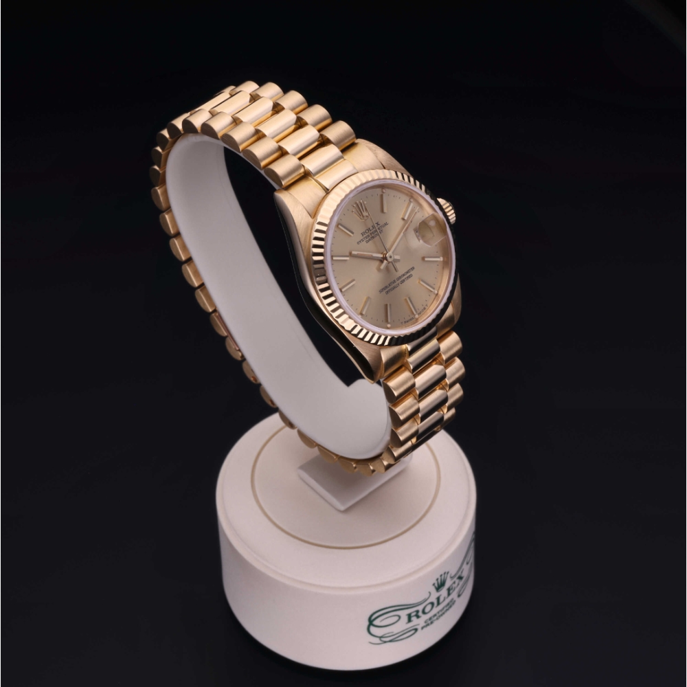 Rolex Certified Pre-Owned  31 in Gold 18 Carat Yellow, 68278 | Verga 1947