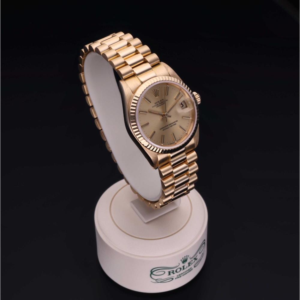 Rolex Certified Pre-Owned  31 in Gold 18 Carat Yellow, 68278 | Verga 1947