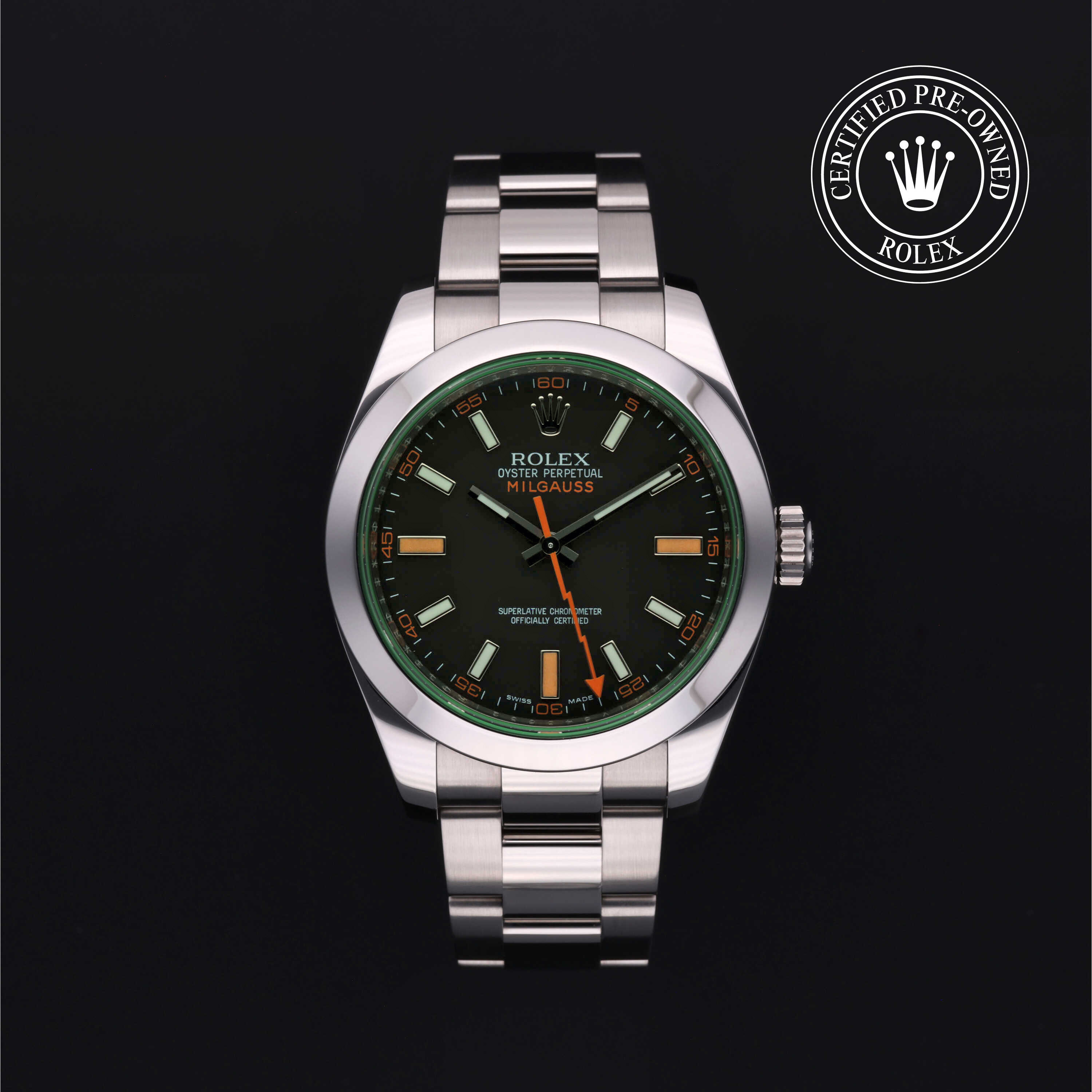 Rolex Certified Pre-Owned  40 in Acciaio, 116400GV | Verga 1947