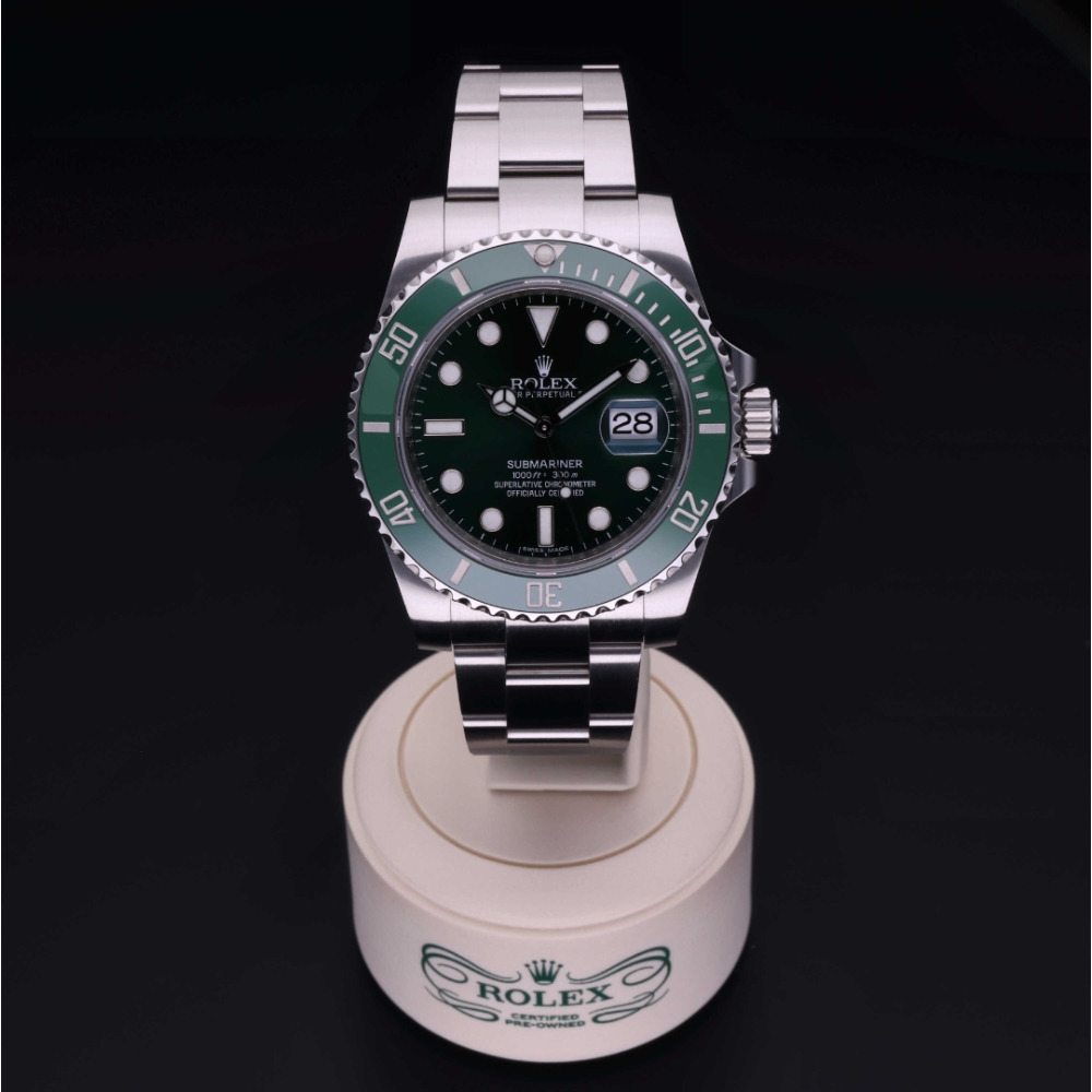 Rolex Certified Pre-Owned Oyster Perpetual 40 in Acciaio, 116610LV | Verga 1947