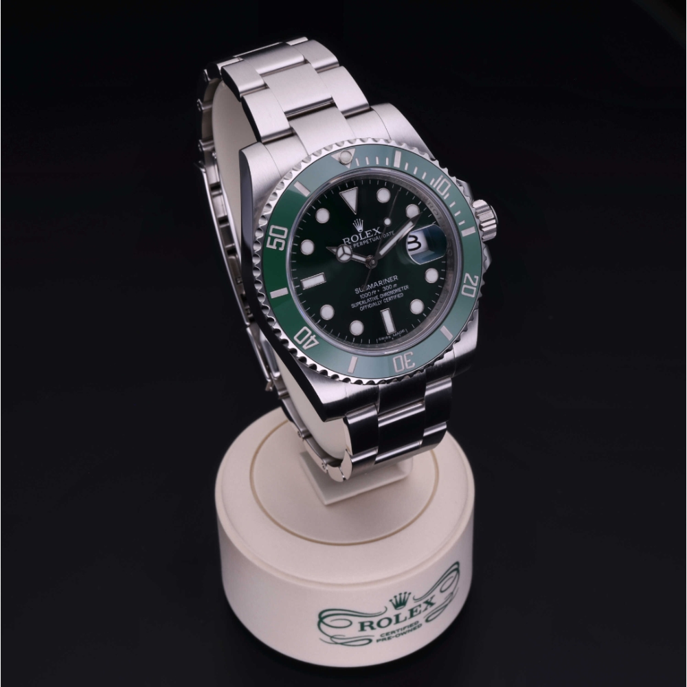 Rolex Certified Pre-Owned Oyster Perpetual 40 in Acciaio, 116610LV | Verga 1947