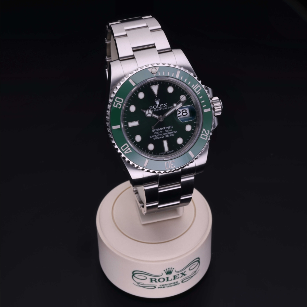 Rolex Certified Pre-Owned Oyster Perpetual 40 in Acciaio, 116610LV | Verga 1947