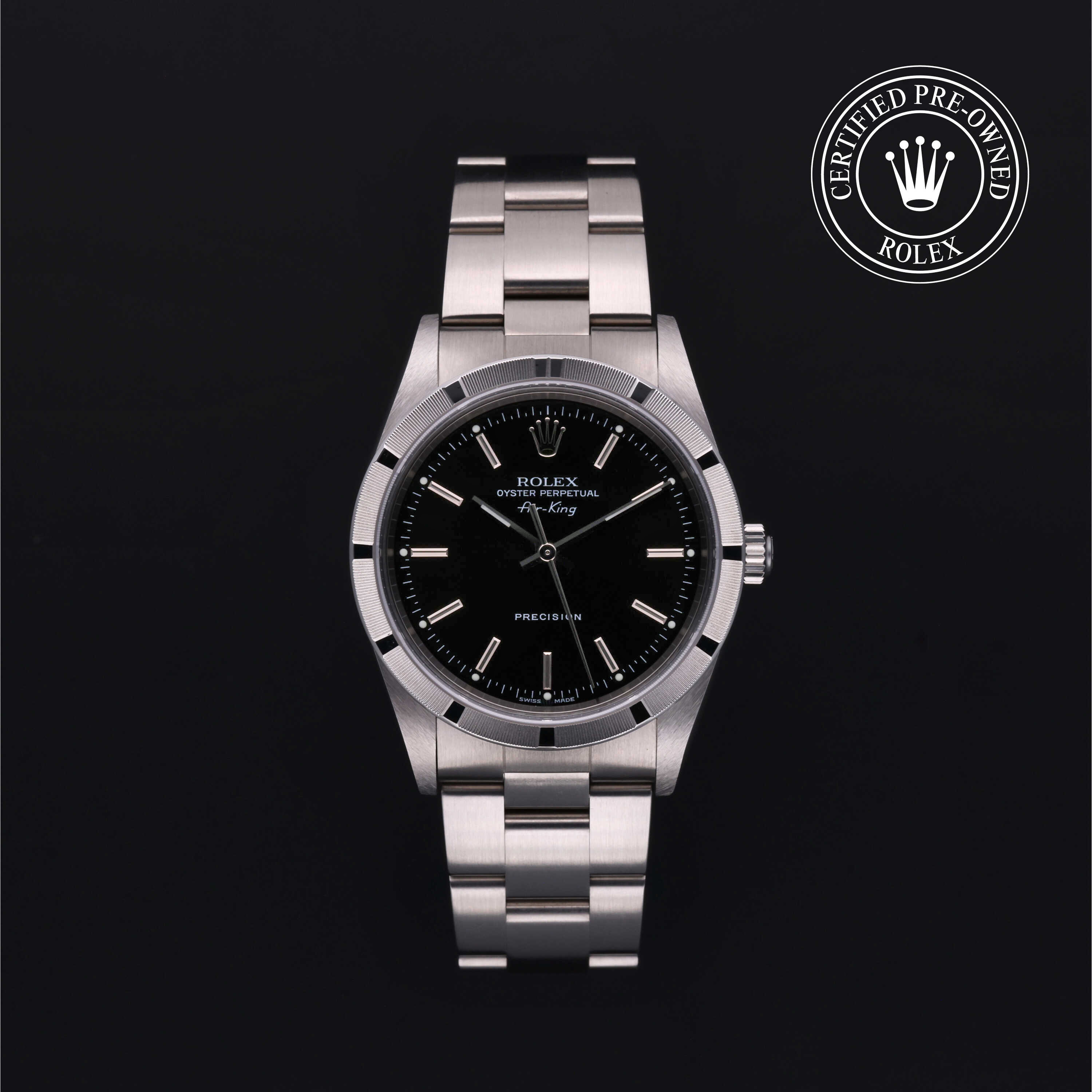 Rolex Certified Pre-Owned  34 in Acciaio, 14010M | Verga 1947