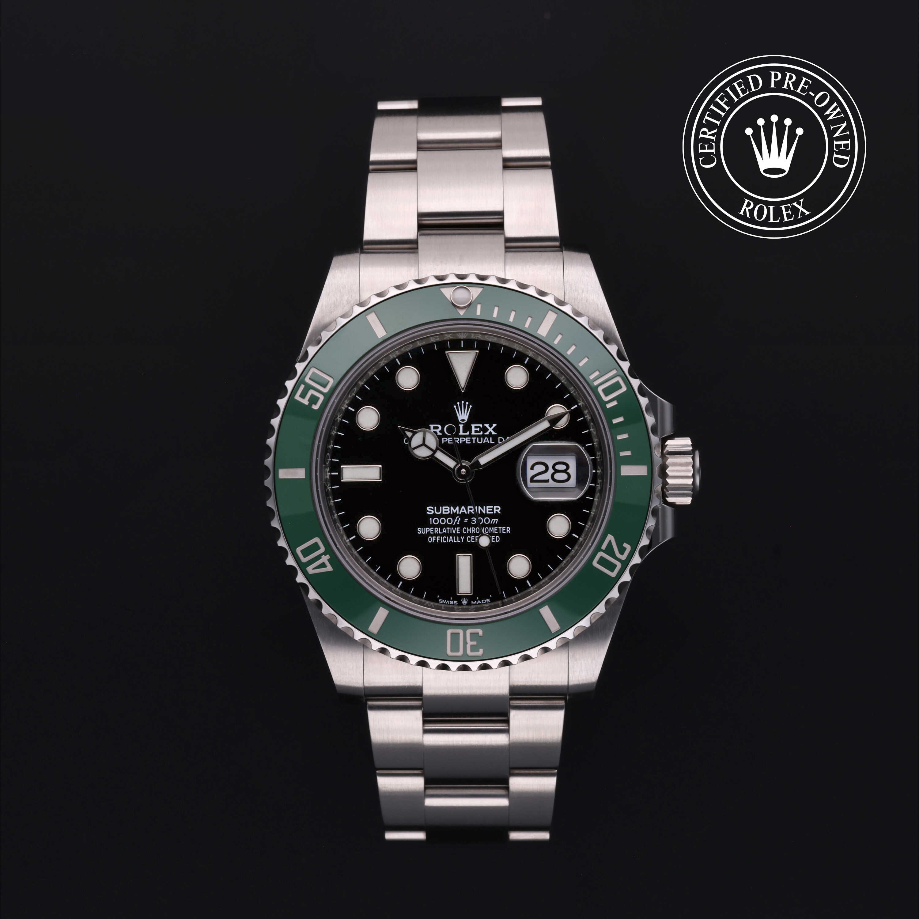 Rolex Certified Pre-Owned Oyster Perpetual 41 in Acciaio, 126610LV | Verga 1947