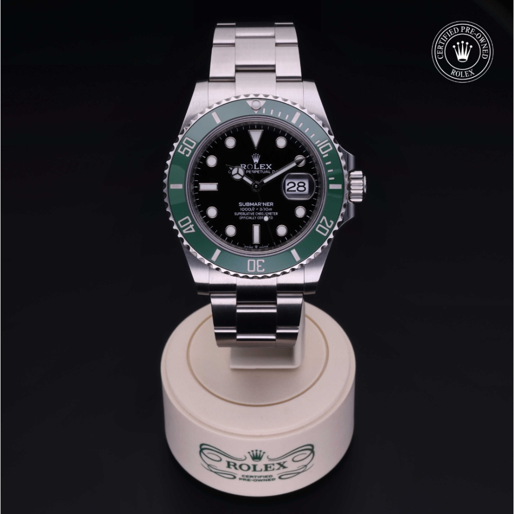 Rolex Certified Pre-Owned Oyster Perpetual 41 in Acciaio, 126610LV | Verga 1947